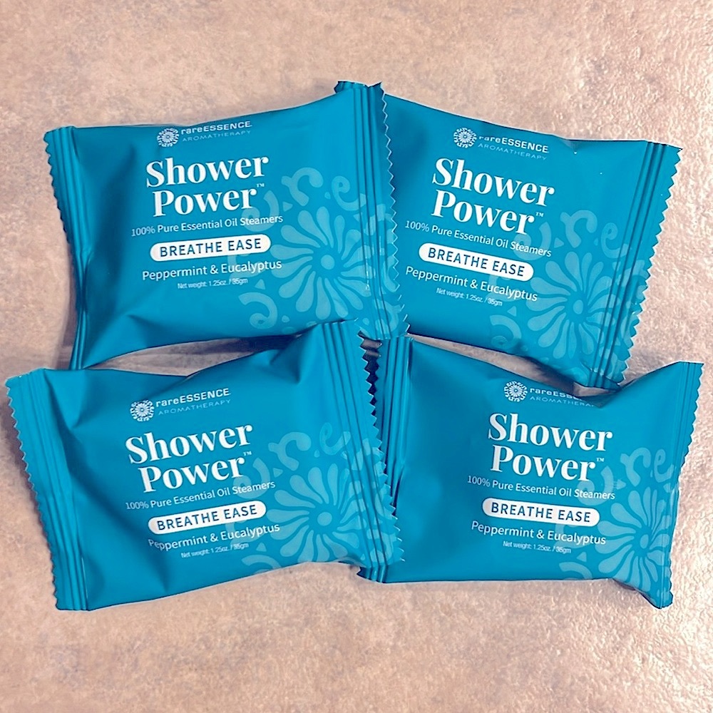 NEW Shower Power Steamer – Breathe Ease (Set of 4)